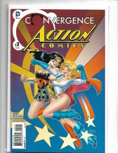 Convergence Action Comics #2A Conner Variant NM 2015   nw119