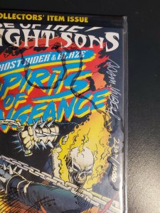 SPIRITS OF VENGEANCE #1 (1992) SIGNED+NUMBERED by ADAM KUBERT! 2304/10000