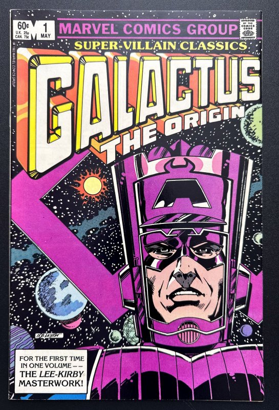 Super-Villain Classics #1 (1983) - Origin of Galactus - VF+ - Direct