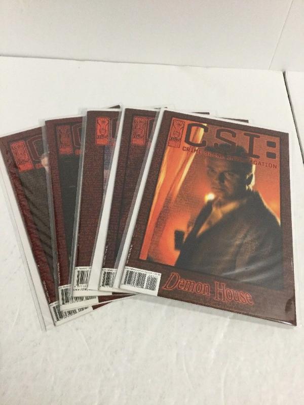 CSI Demon House 1-5 Lot Set Run Nm Near Mint IDW IK