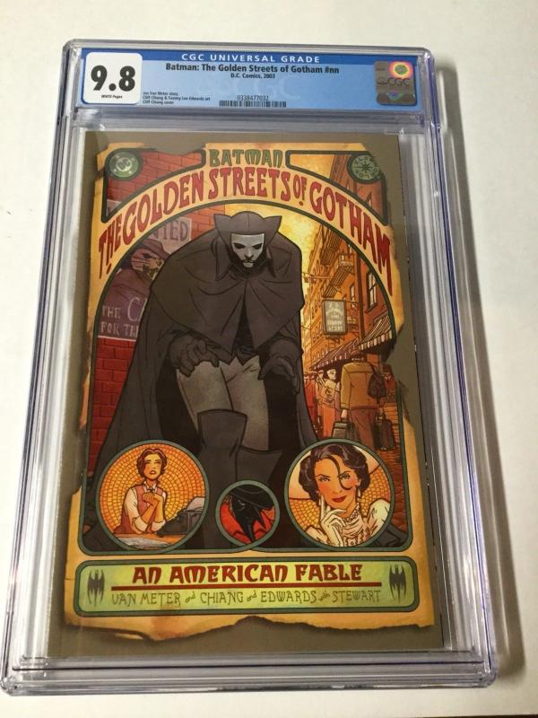 Batman The Golden Streets Of Gotham 1 Cgc 9.8 Prestige Format