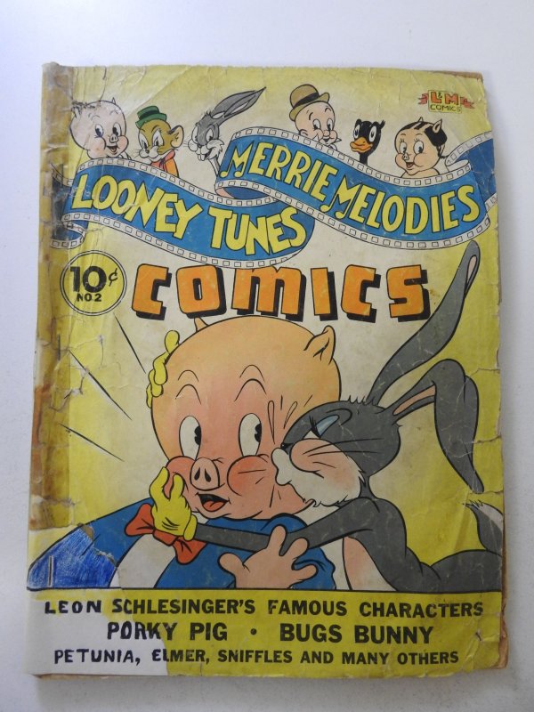 Looney Tunes and Merrie Melodies Comics #2 (1941) PR Condition restored see desc