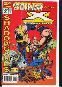 Spider-Man and X-Factor: Shadowgames #1 (1994) X-Factor