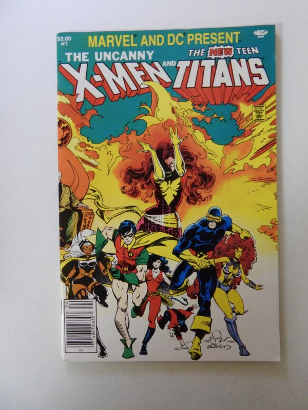 Marvel and DC Present featuring The Uncanny X-Men and The New Teen Titans #1 VF-