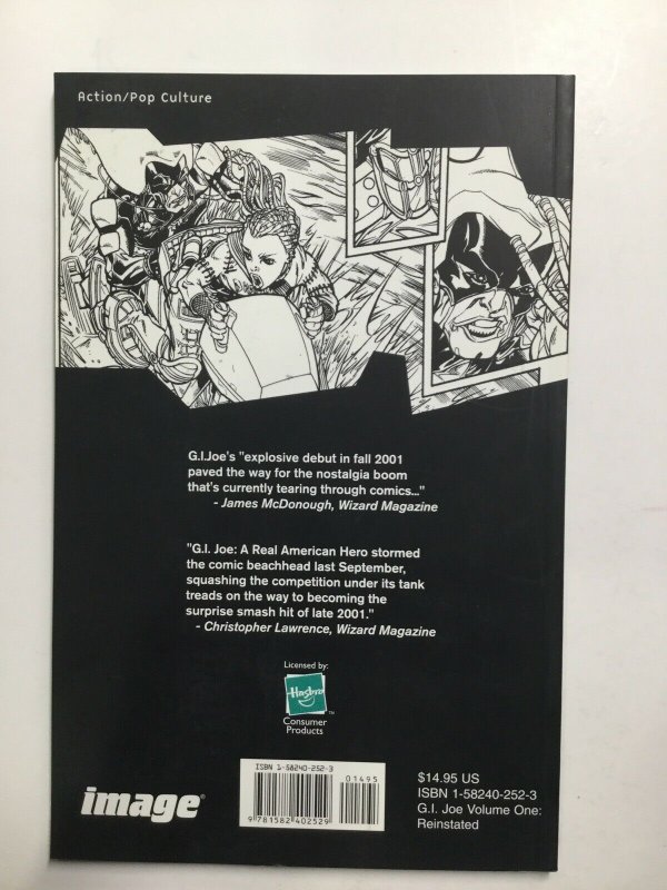 G.i. Joe Reinstated Tpb Softcover Sc Near Mint Nm Image