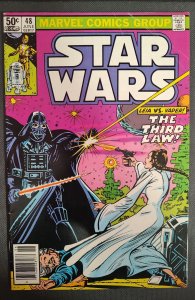 Star Wars #48 Newsstand Edition (1981)