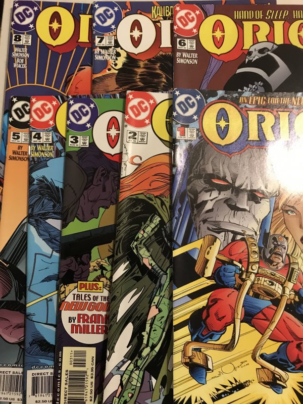 ORION #1, 2, 3, 4, 5, 6, 7, 8 run : DC 2000 NM-; Walter Simonson, New Gods