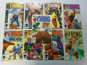 The Thing comic lot:#1-36 33 different average 8.5 VF+ (1983)