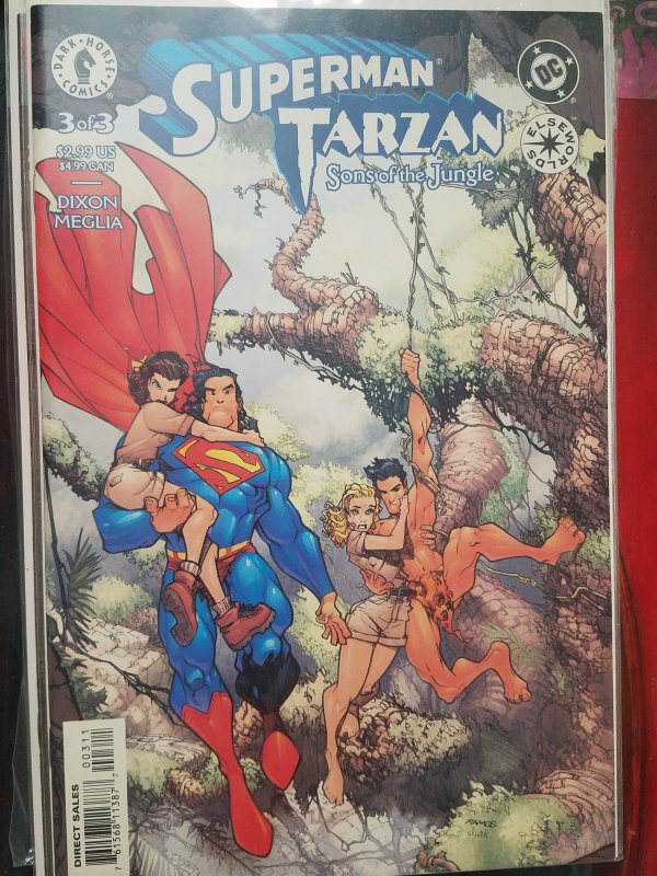 Superman/Tarzan: Sons of the Jungle #3 (2002) E1 | Comic Books - Modern  Age, DC Comics / HipComic