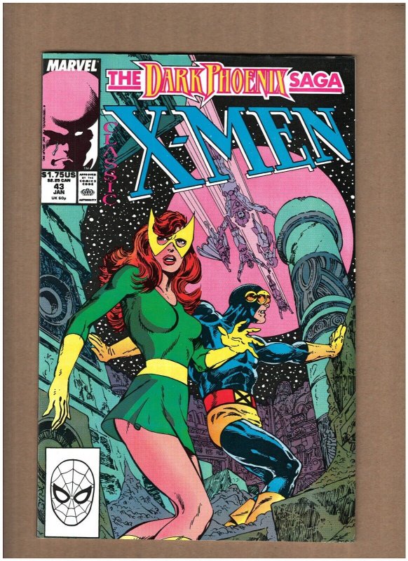 Classic X-Men #43 Marvel Comics 1990 Dark Phoenix Saga John Byrne VF/NM 9.0