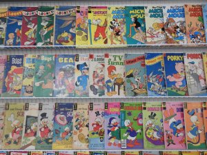 Huge Lot of 170+ Comics W/ Walt Disney Comics, Porky Pig, Looney Tunes +More!