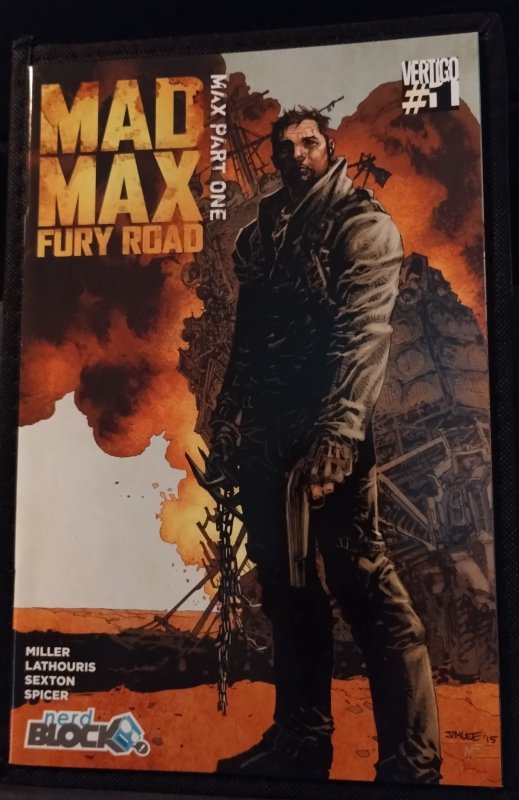 Mad Max: Fury Road: Max #1 Nerd Block Cover (2015)