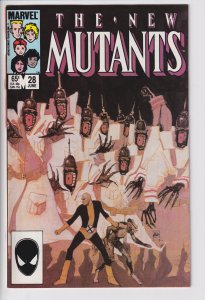 NEW MUTANTS #28 (Jun 1985) NM- 9.2 white!