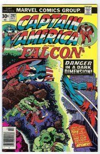 Captain America & The Falcon # 202 VF 1976 Bronze Age Marvel