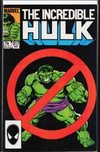 The Incredible Hulk #317 (1986) Hulk