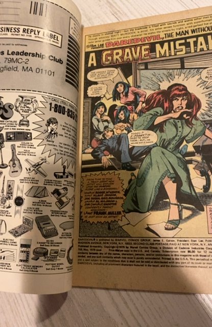 Daredevil #158 (1979)first Frank miller Art the book