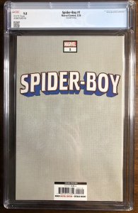 Spider-Boy #1 CGC 9.8 2nd Print 1st Hellifino JTC Web Negative Space Marvel 2023