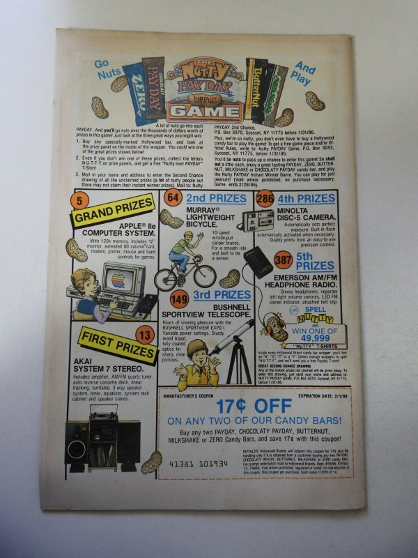 The Uncanny X-Men #196 FN+ Condition