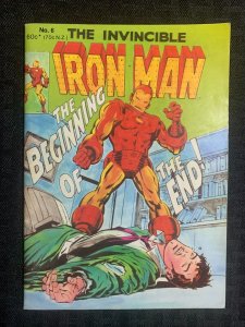 1981 THE INVINCIBLE IRON MAN Pocket/Digest #6 George Tuska