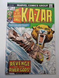Ka-Zar #7 (1975) FN- Condition!