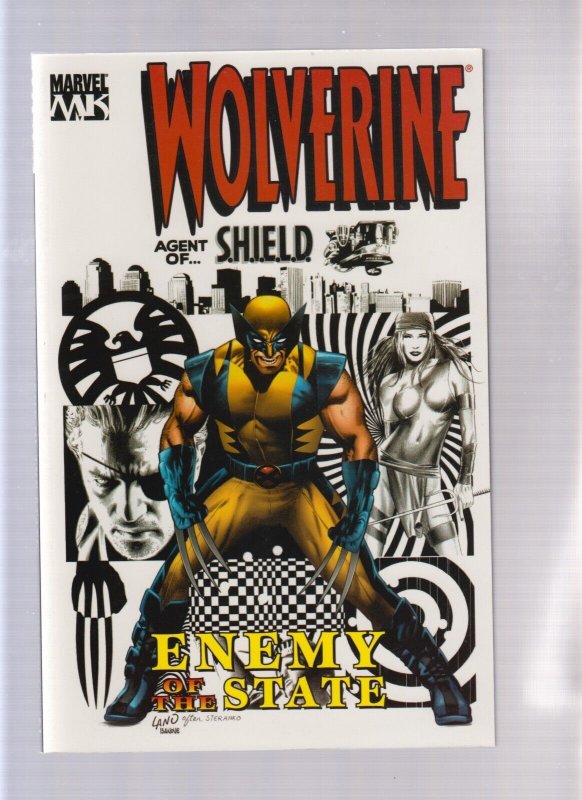 WOLVERINE: Enemy of The State Vol. 2 - Trade Paperback - 1st Print (7.5) 2000