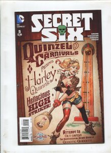 SECRET SIX #5 (9.2) VARIANT COVER!