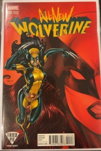 All-New Wolverine #1 Fried Pie Cover (2016) Wolverine 