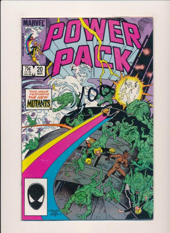 MARVEL LOT OF 16-POWER PACK #2,4,5,6,7,13,14,17,18,20-23,25,28,39 F/VF (PF82)