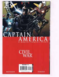 3 Captain America Marvel Comics # 22 23 24 Winter Soldier VF-VF/NM Civil War J79