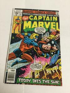 Captain Marvel 57 Vf+ Very Fine+ 8.5 Marvel