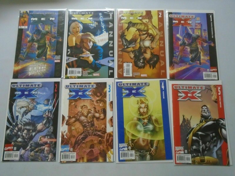 Ultimate X-men lot 67 diff from #1-95 + Special + annuals avg 8.0 VF (2001-08) 