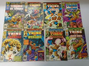 Marvel Two in One 48 different from #5-59 avg 4.0 VG (1974-80) incl #52 key!