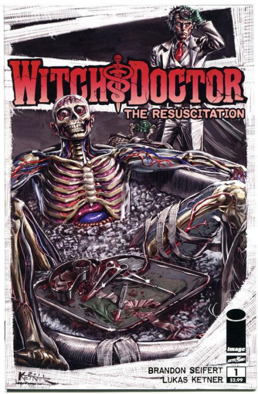 WITCH DOCTOR The Resuscitation #1, NM, Morbid Horror, 2011, Seifert, Ketner