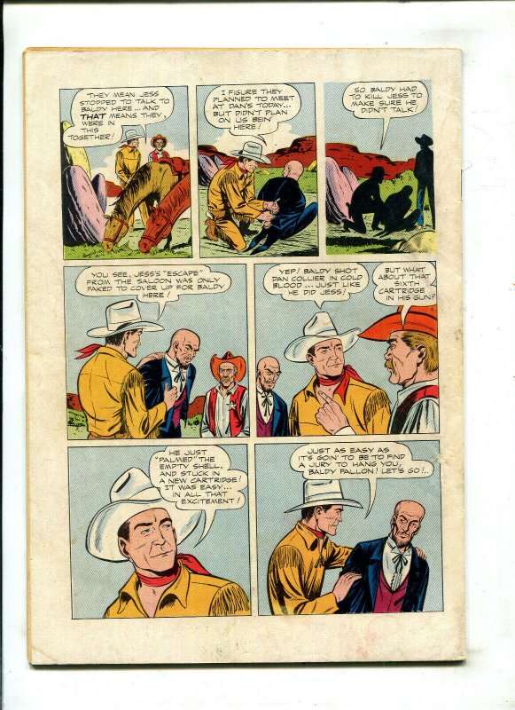 BUCK JONES COMICS #8 Fisherman Collection (7.0) 1952