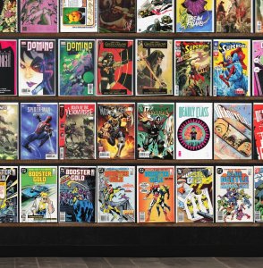 Huge Lot 150+ Comics with Blue Devil, Booster Gold, Blue Beetle & More!