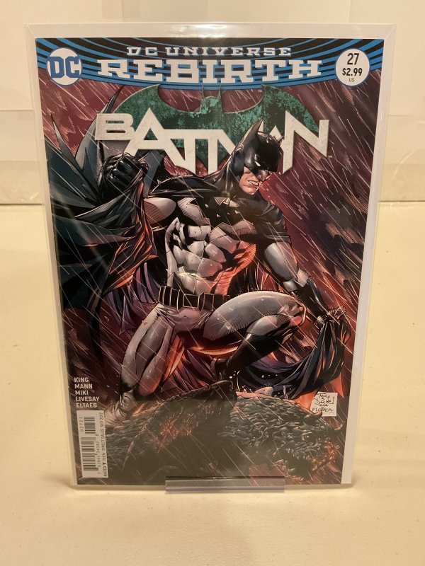 Batman #27  Tony Daniel Variant!  2017  9.0 (our highest grade)