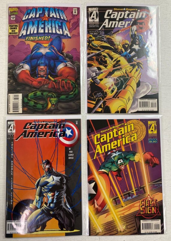 Captain America lot #400-449 20 diff (1st series) 8.0 VF (1992-96)
