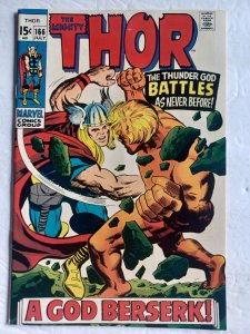 Mighty Thor #166 -  2nd Him/Warlock - KEY - Kirby - 1969 - VF