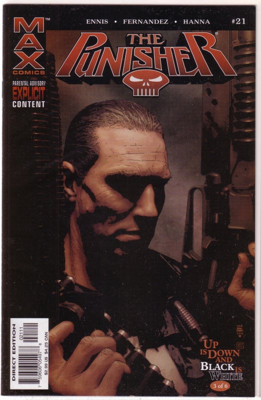 Punisher (vol. 7, 2004) #21 VG/FN Max (Up is Down and Black is White 3) Ennis