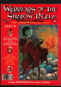 WARRIORS OF THE SHADOW REALM Magazine #12 1979 (2.5) - SIGNED BY RUDY NEBRES