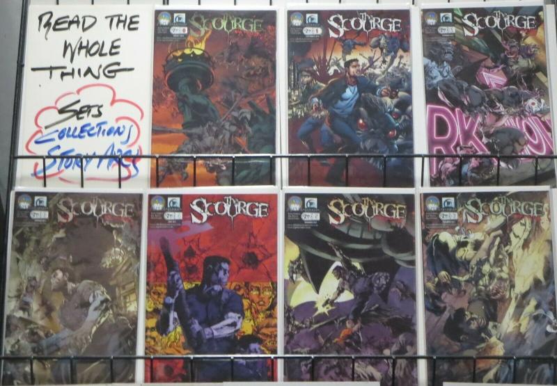 THE SCOURGE (Aspen,2010) #0-6 COMPLETE! VF-NM Scott Lobdell, Eric Battle