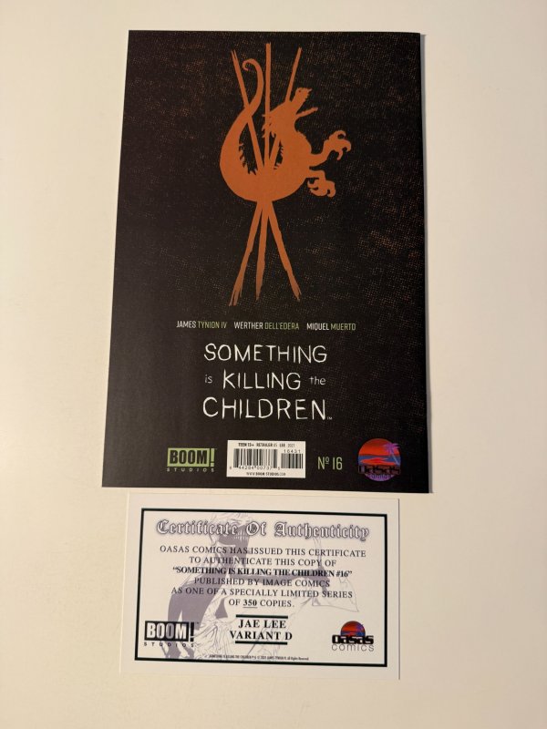 Something is Killing the Children #16 Oases Comics Cover D (2021) w COA