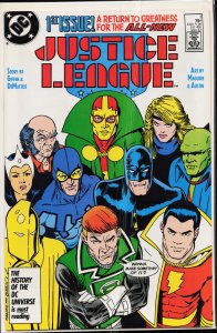 Justice League #1 (1987) Justice League [Key Issue]