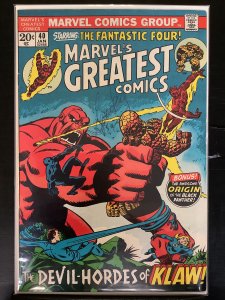 Marvel's Greatest Comics #40 (1973)