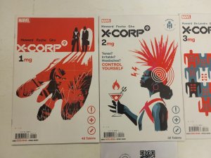 3 X-Corp Marvel Comic Books #1 2 3 67 TJ41
