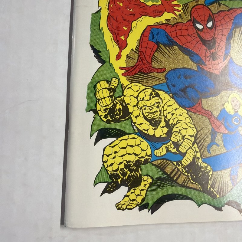 Comics Journal #44 1978 Fantographics Fantastic Four Cover