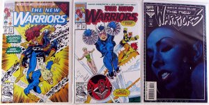 New Warriors Lot of 3 #27, 28, 44 (1992) Marvel Comics 1st Print Comic Books