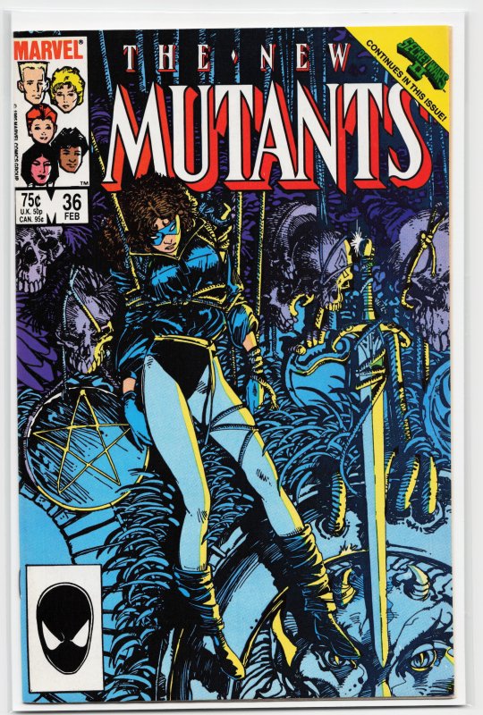 The New Mutants #36 (1986) New Mutants