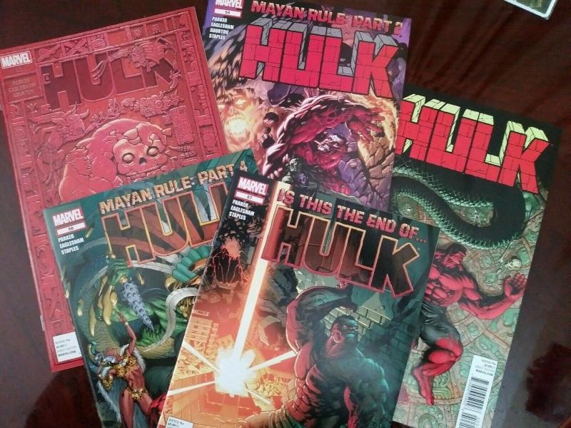 Hulk #53-57 (2012) Mayan Rule 5 issue Story Arc Red Hulk She-Hulk