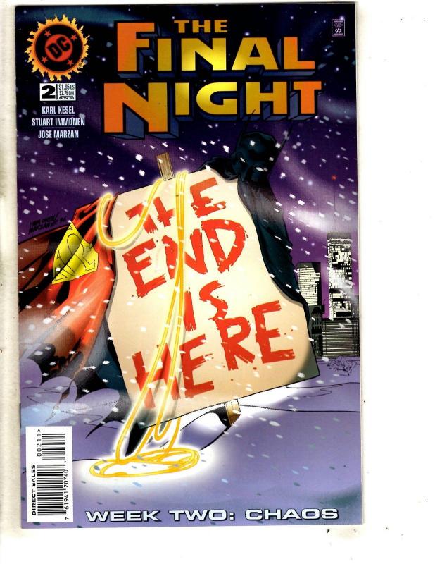 8 DC Comics Final Night 3 2 1 Thunder 1 Demon 23 Sandman KO 1 Gods 1 Lobo 1 RJ10